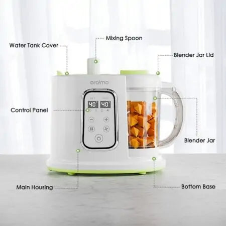 Robot Oraimo OBF-501 avec écran tactile intelligent et bol 1000 ml