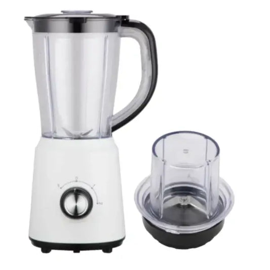 Mixeur Nasco 1,5 L 2 vitesses avec impulsion 500 W Lame en acier inoxydable Corps en BL9006AL-GS