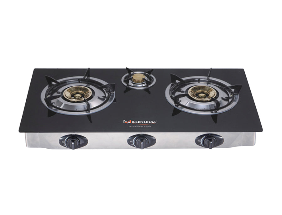 Réchaud 3 feux vitrée Millennium JK-T701SL — vue 4