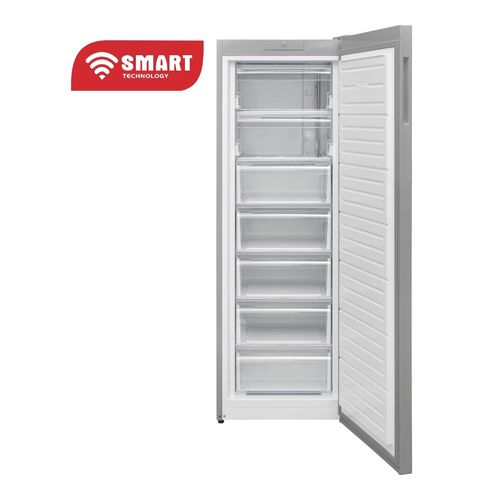Vue intérieure du congélateur STCD-355AV avec 7 tiroirs pour un rangement organisé
