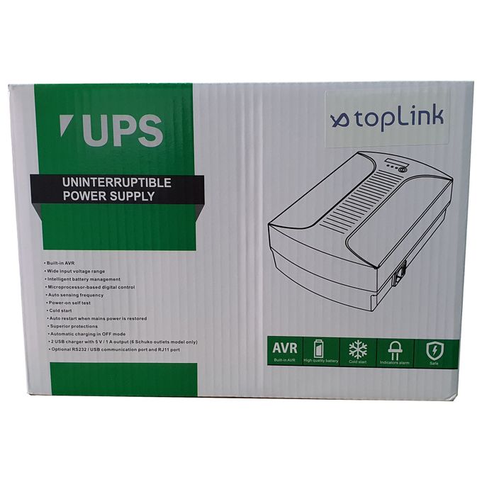 TOPLINK Onduleur TopLink 850VA + AVR