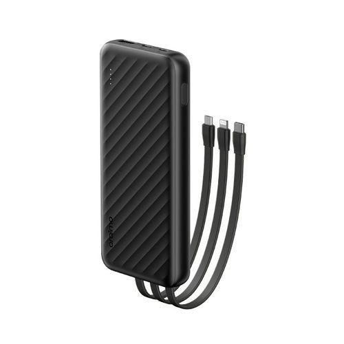 Powerbank Oraimo OPB-P5101 avec câbles intégrés Lightning, Type-C et micro-USB