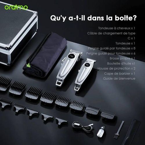 SmartTrimmer Pro OPC-TR550 – tondeuse compacte pour barbe et cheveux