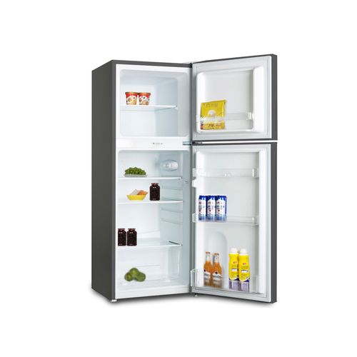Réfrigérateur 2 Portes STR-190M, intérieur bien organisé, parfait pour les foyers.