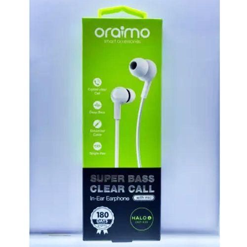 Écouteurs Oraimo OEP-E26 avec embouts ergonomiques