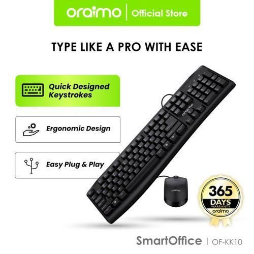 Oraimo OF-KK10 – Clavier AZERTY + Souris Filaire
