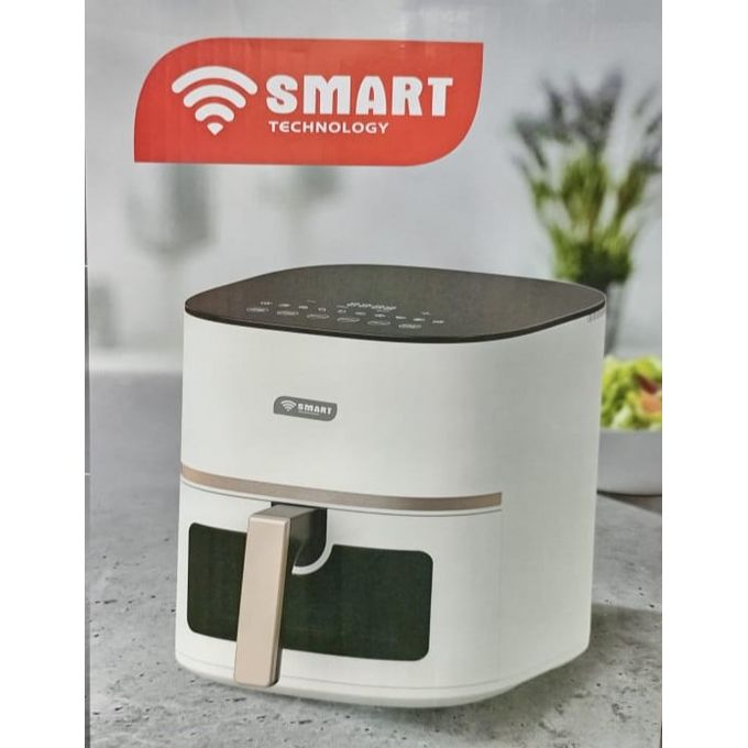 Friteuse à Air SMART TECHNOLOGY- Sans Huile - STPE-883M - 7L - Blanc -Garantie 3 Mois