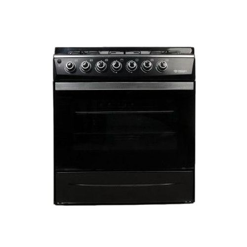 Cuisinière à gaz STC-8050BC – 5 feux – Acier inoxydable – Four intégré – Allumage automatique