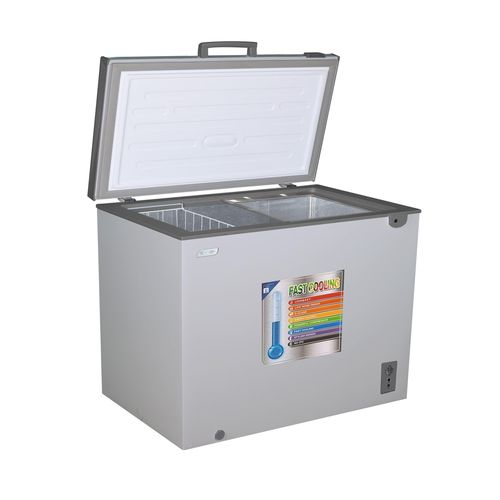 Congélateur STCC-310VH ouvert – espace de conservation 250 litres
