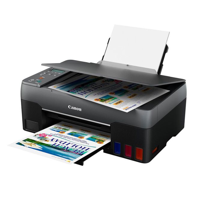 Canon PIXMA G2420 Jet d'encre 8,8 ppm -12000 Pages Noir / 7000 Pages Couleur A4 - Multifonctions LIVRE SANS CABLE D'IMPRESSION