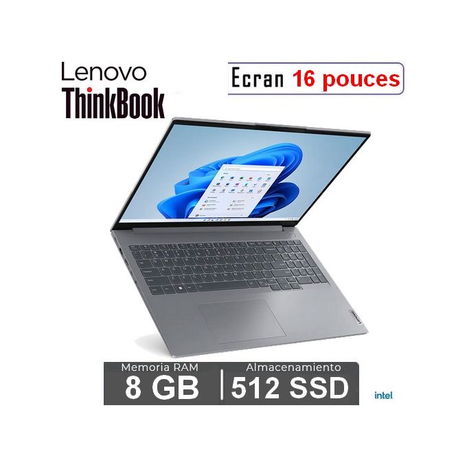 Pc Portable LENOVO THINKBOOK 16 G4 i5 - 8gb Ram - 512 SSD - 16 Pouces