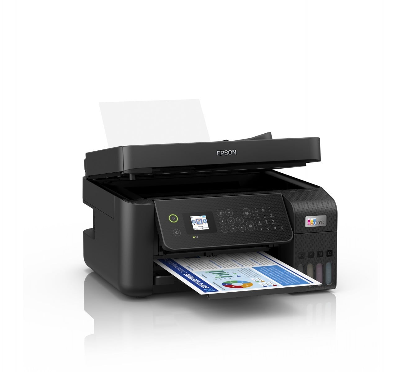 Epson EcoTank L5290 – Imprimante multifonction professionnelle à réservoir Wi-Fi | Impression, numérisation, copie et télécopie