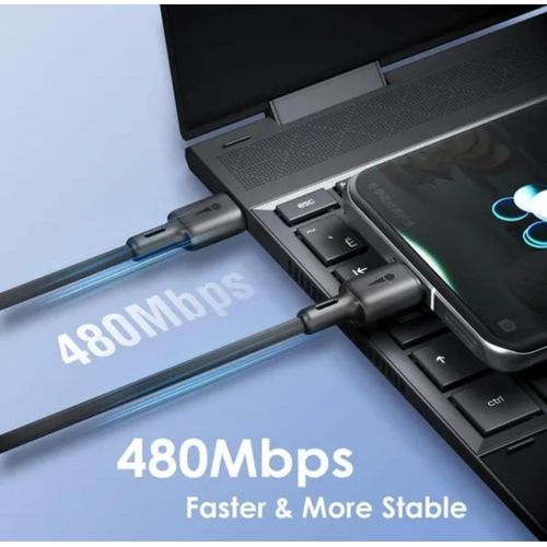 Câble Oraimo Type-C 1,5 m Fastline 2 charge rapide 3A