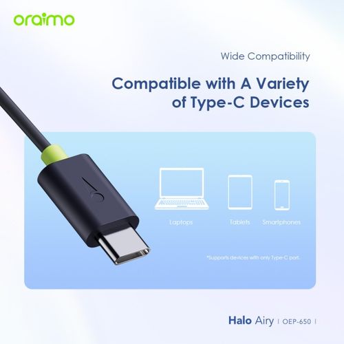 Câble 1,2m Oraimo OEP-650 durable et confortable
