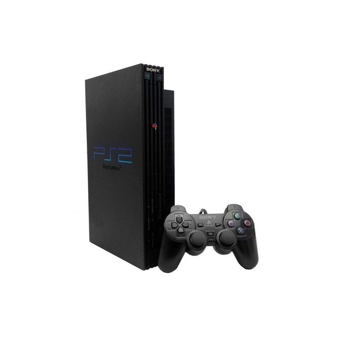 Console PS2 Slim 1 manette et 17 jeux