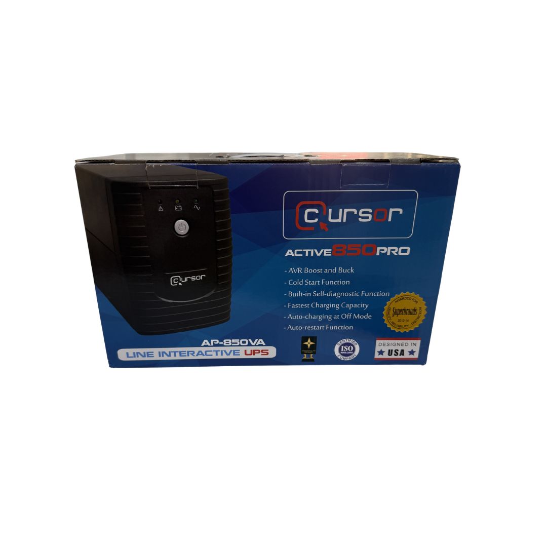 Onduleur Cursor Active 850 Pro – UPS Line Interactive 850VA AVR