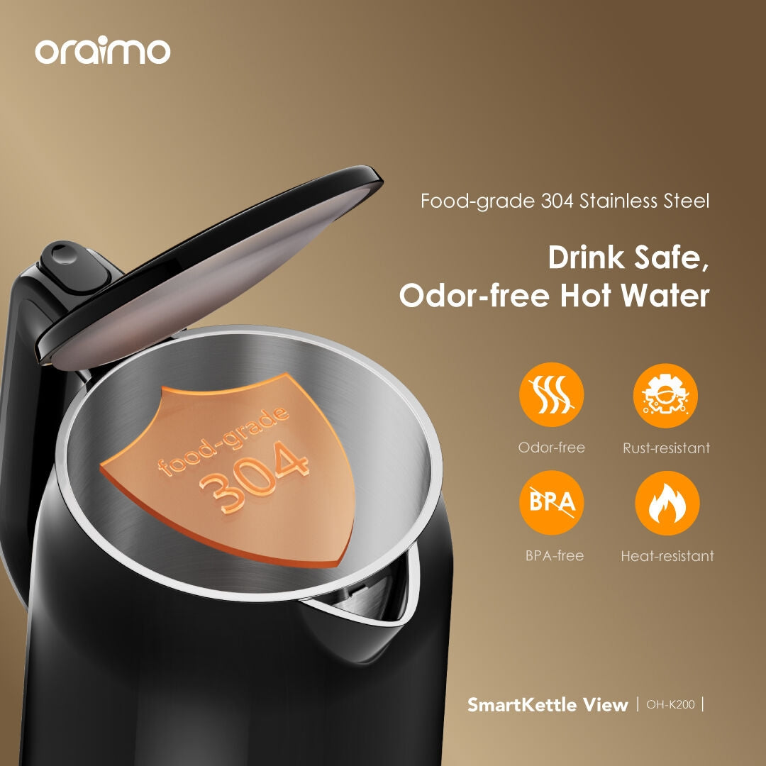 Bouilloire Oraimo OH-K200 avec Thermo-flask 300mL inclus