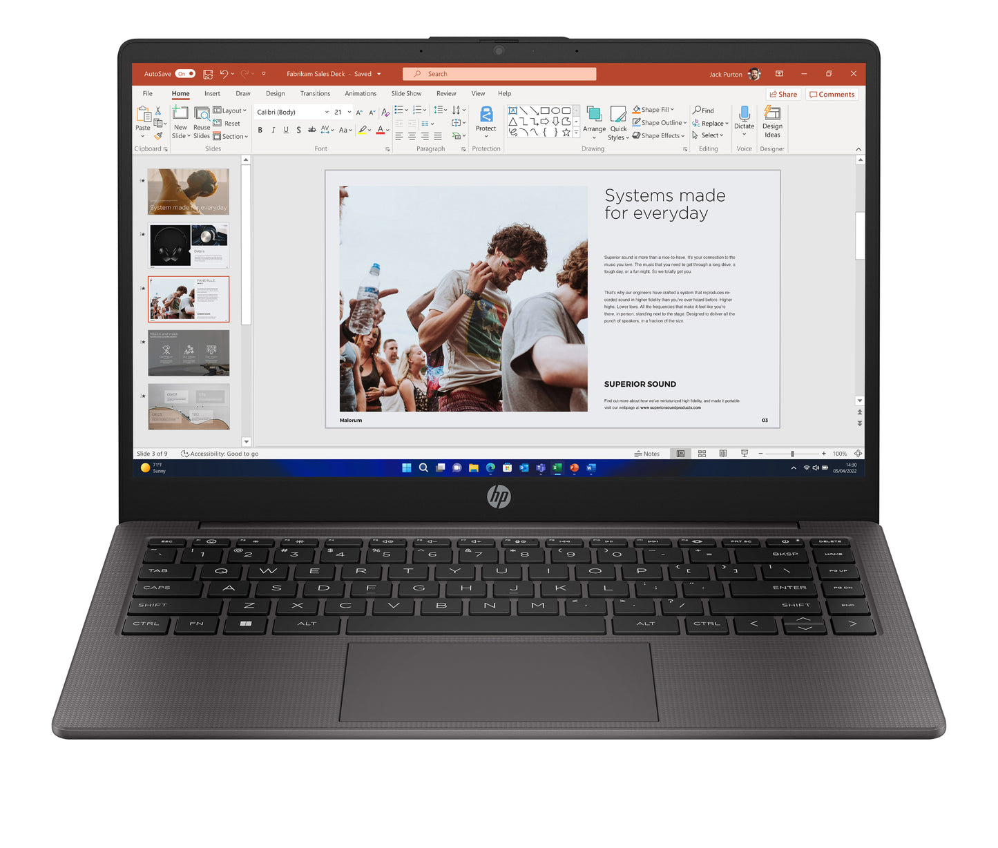 PC Portable HP 240 G10 — 14 pouces, Windows 11