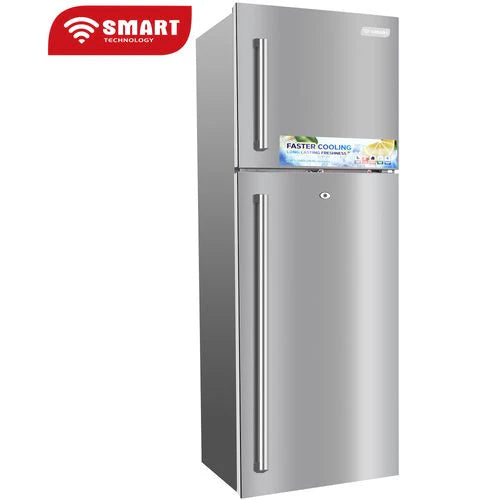 Réfrigérateur Inverter STR-5858H avec réfrigérant R600a et grande capacité de 368L.