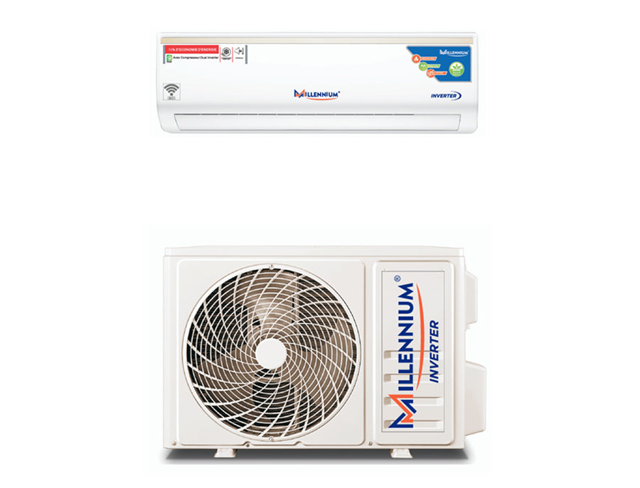 Climatiseur Inverter R32 1CV 9000BTU blanc Millennium SAC-09INV32