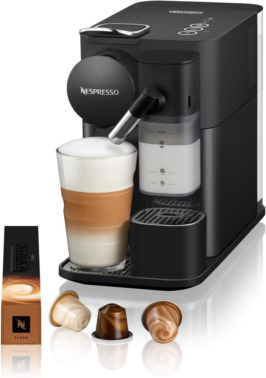 Machine à capuccino-Nespresso - Lattissima One Evo  Noir