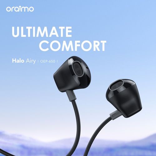 Écouteurs Oraimo Type-C compatibles smartphones et tablettes