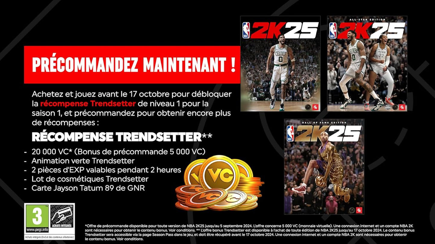 NBA 2K25 - Édition Standard PS5