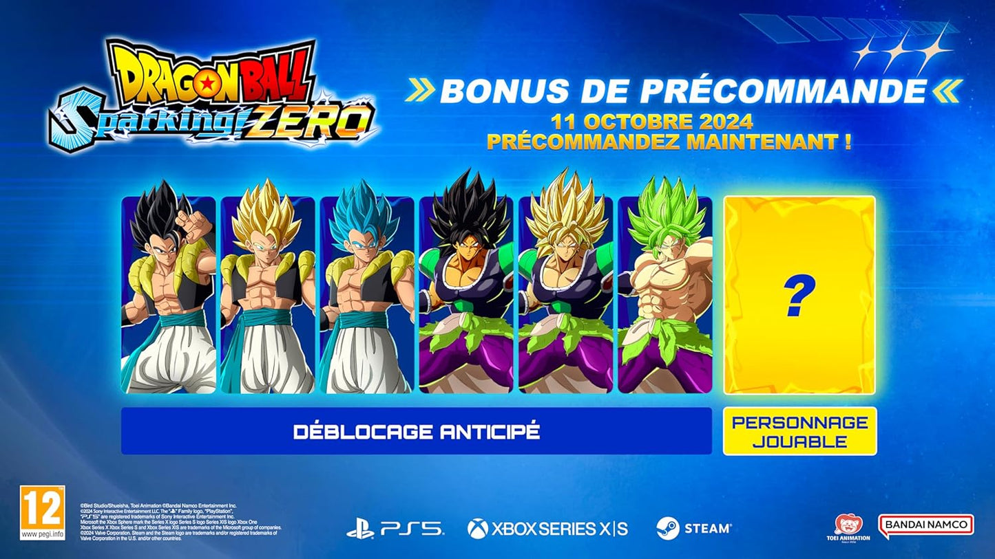 DRAGON BALL: Sparking! ZERO (PS5)