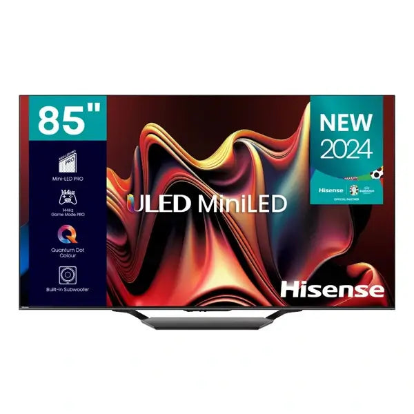 TV Mini Led Smart Hisense 85″ Affichage Mini LED PRO Quantum Dot Colour Résolution 4K 85U7N