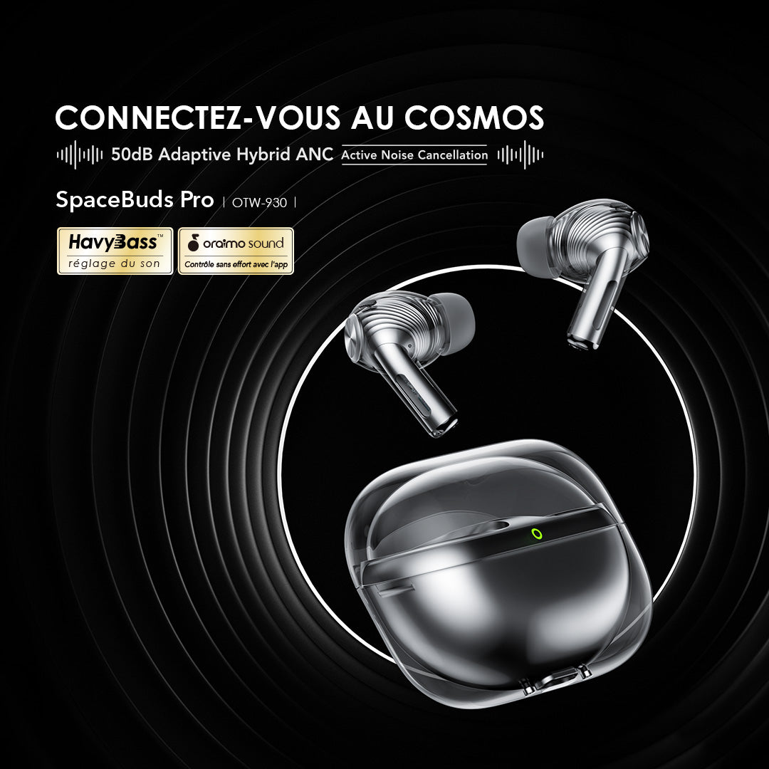 Oraimo SpaceBuds Pro OTW-930, accessoires