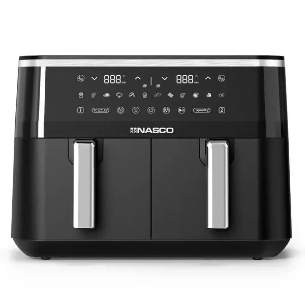 Double friteuse à Air avec écran digital 9 L (4,5 L+4,5 L) 2600 3100 W 200° AFT1000-GS