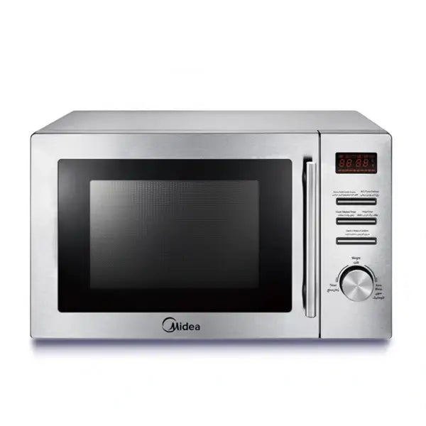 Micro Onde avec poignée Midea 34 L 1000 W 8 menus de cuisson automatique Fonction grill AG034AB6
