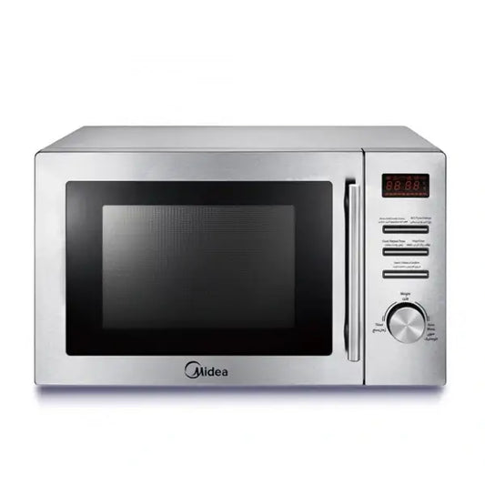 Micro Onde avec poignée Midea 34 L 1000 W 8 menus de cuisson automatique Fonction grill AG034AB6