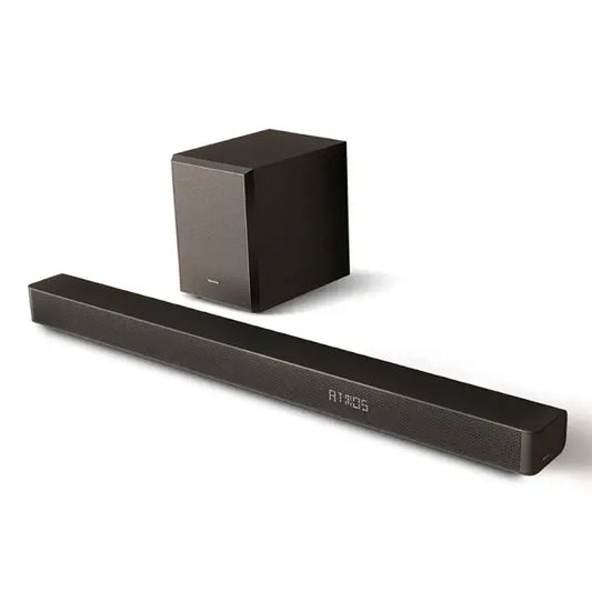 Barre de son sans fil Hisense 500 W USB HDMI Bluetooth 5.0 HDR Optical FM WIFI AX3100Q
