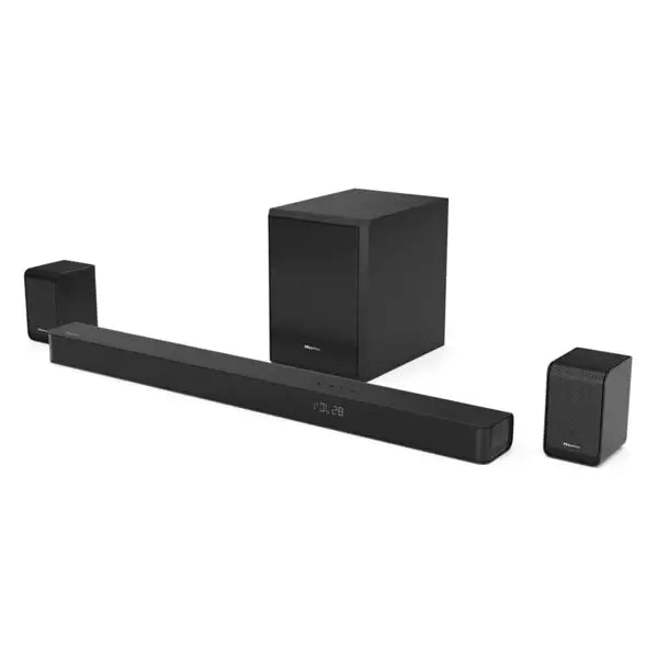 Barre de son sans fil télécommandée 5.1ch Hisense 580 W BT 5.3 USB HDMI Dolby Atmos AX5100Q — vue 2