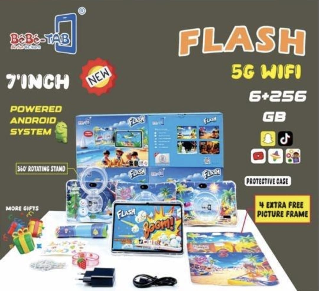 BEBE TAB FLASH 7 POUCES 6/256GB