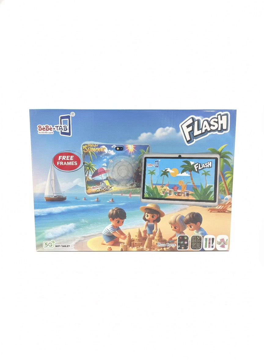 BEBE TAB Tablette enfant Bebe Flash TAB 7 pouces 256 Go/6 Go Wi-Fi avec cadeaux gratuits