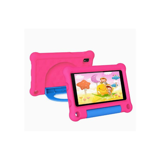 Tablette Éducative Enfant Bebe_Tab Bongo – 7 Pouces, 256 Go ROM, 6 Go RAM, Batterie 3000 mAh, Android 10, WiFi & Bluetooth