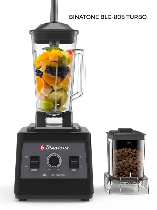 Blender Binatone BLG-808 Turbo - set 2 pièces avec moulin, vue de face