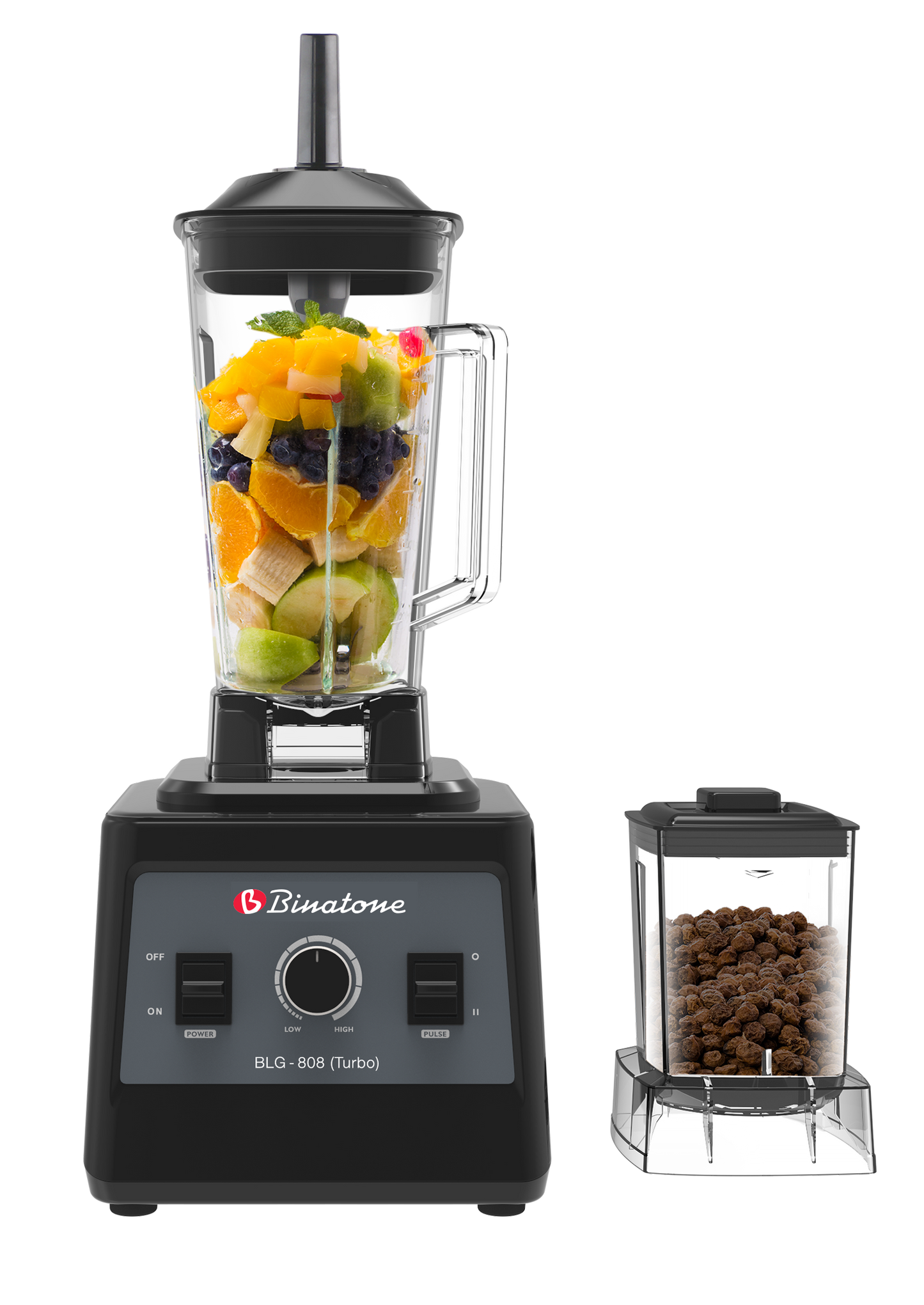 Blender Binatone BLG-808 Turbo - set 2 pièces avec moulin, détail