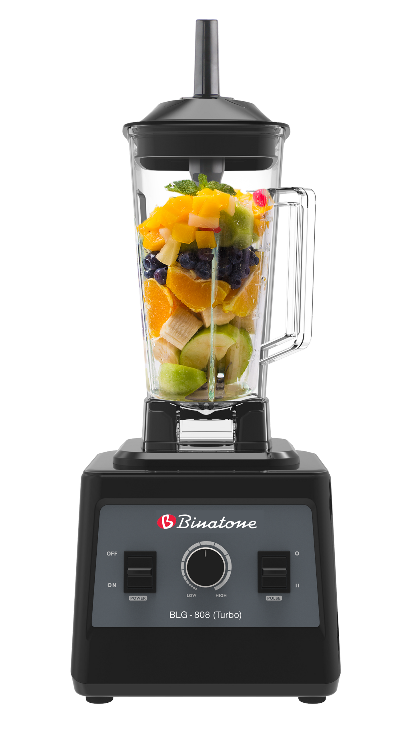 Blender Binatone BLG-808 Turbo - set 2 pièces avec moulin, vue de profil