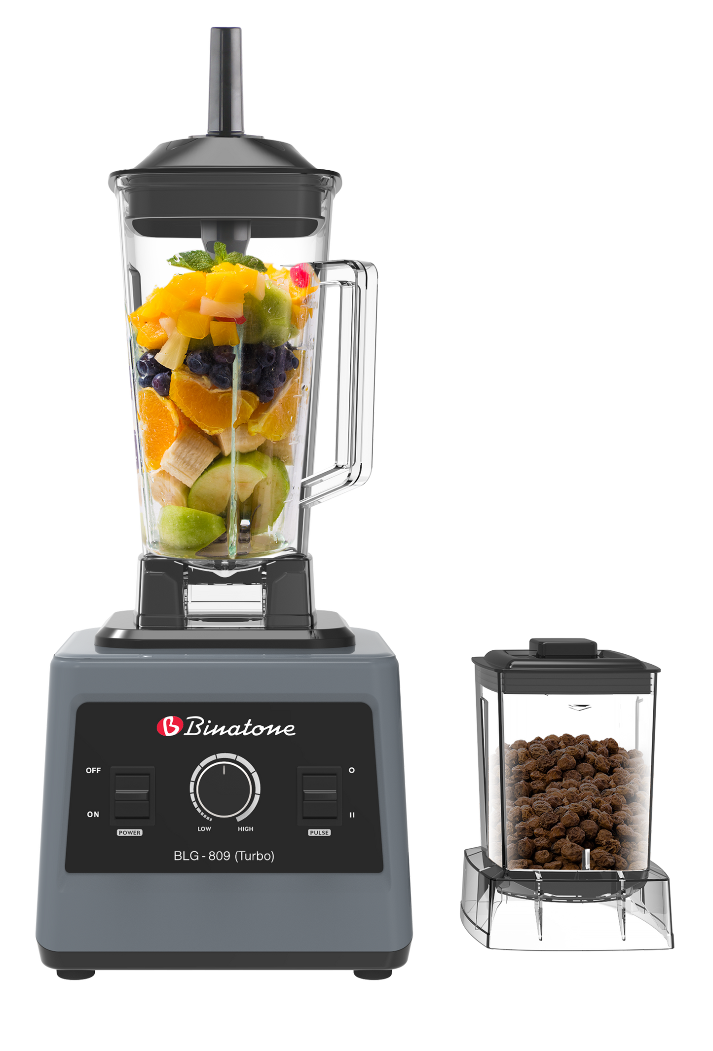 Blender Binatone BLG-809 Turbo - set 2 pièces avec moulin, détail