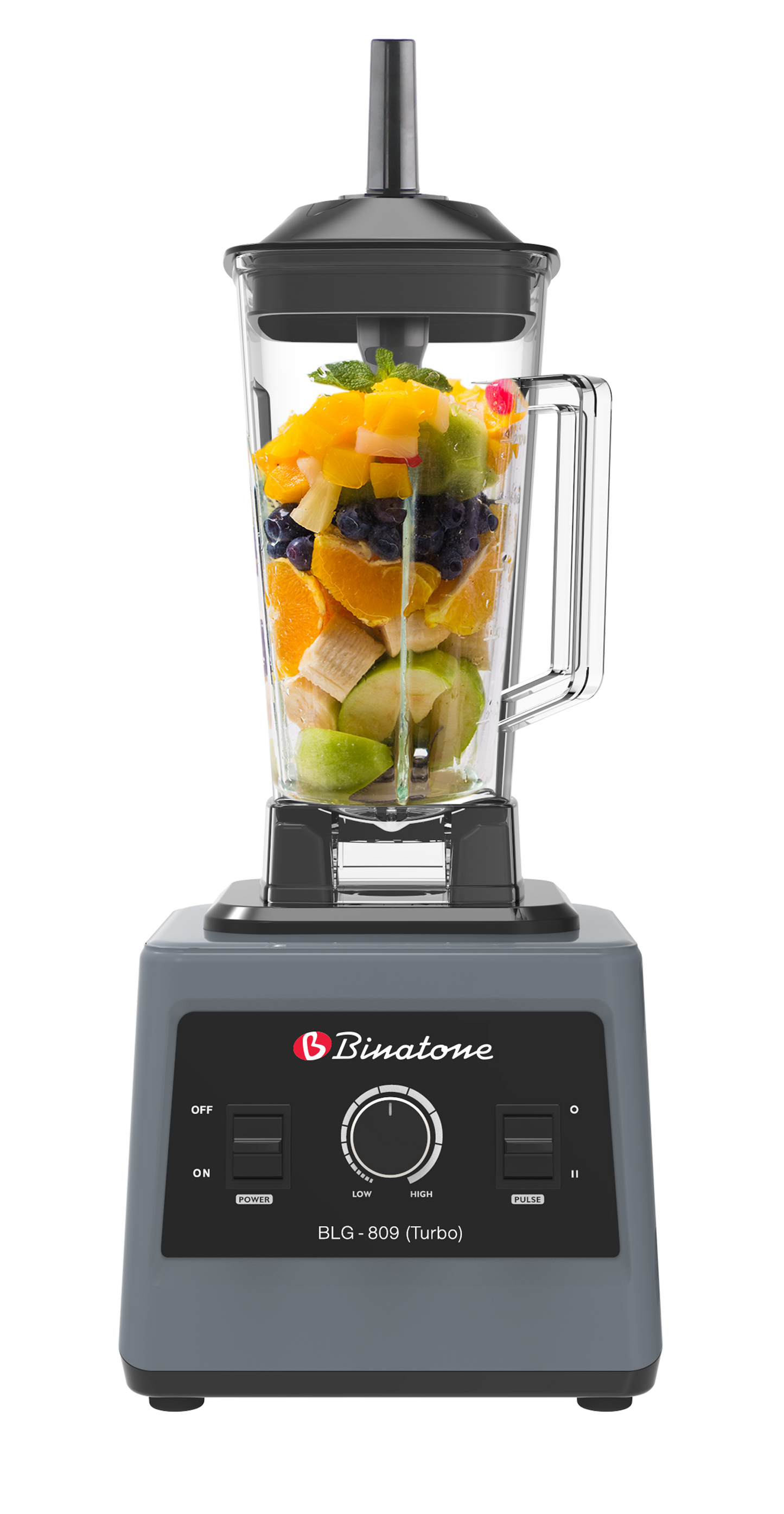 Blender Binatone BLG-809 Turbo - set 2 pièces avec moulin, vue de profil