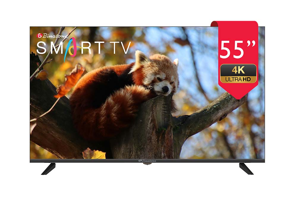 TV Smart Binatone 55 pouces - BTVS-554KT2S2- 4K UHD - Garantie 12 mois