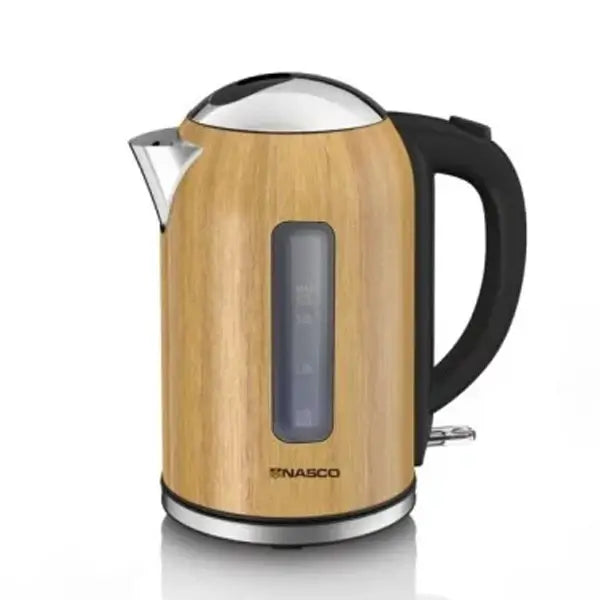 Bouilloire électrique revêtement en bois Nasco 1,7 L Puissance 1850 2200 W Ouverture B_KE01405Z-GS