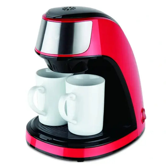 Machine à café à deux tasses avec une cuillère 300ML Commande à un bouton avec voyant CM1430