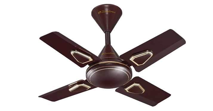 Ventilateur de plafond Binatone CF-2476, vue de profil