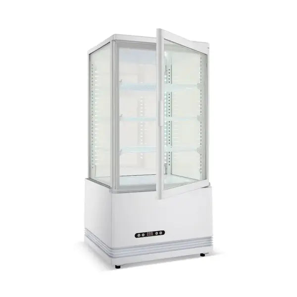 Frigorifique vitré avec poignée externe Nasco 68 L Dégivrage automatique Système de CL-68 WHITE