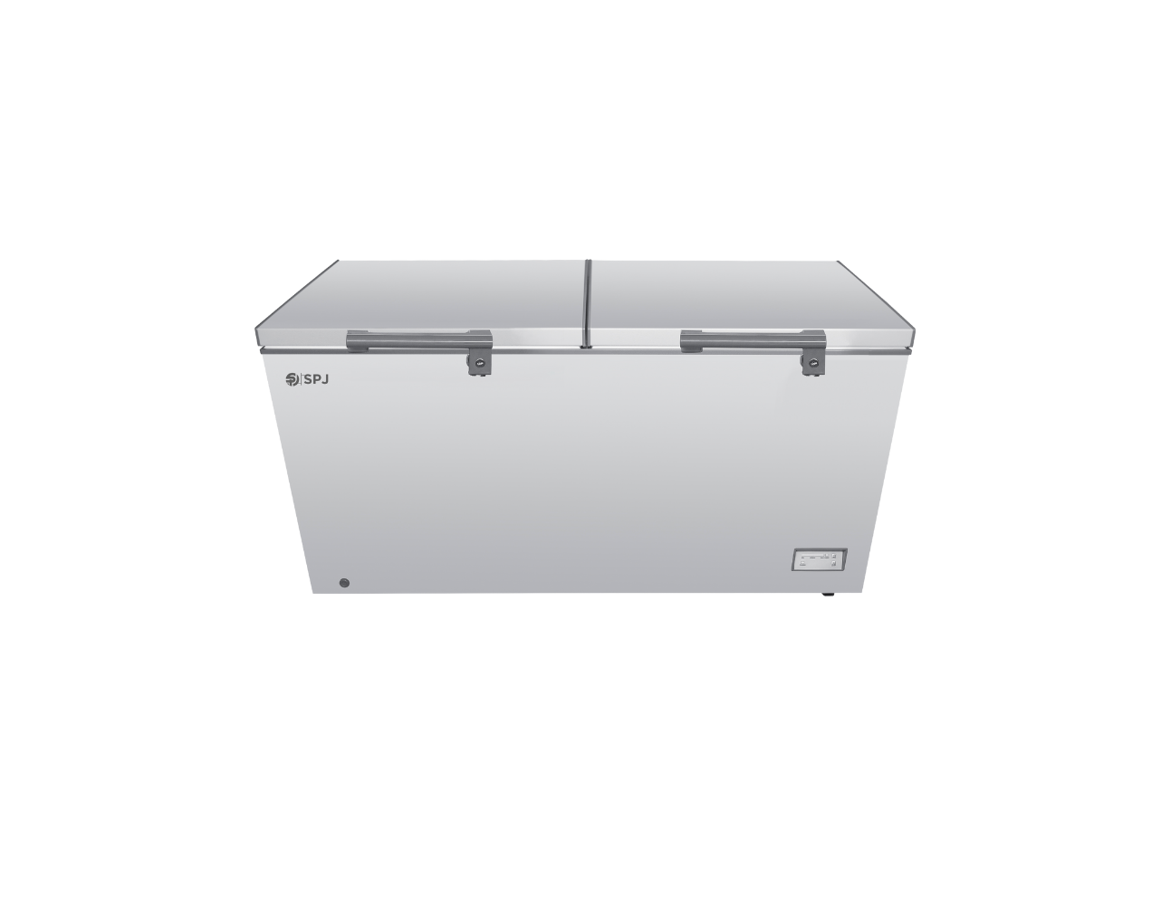 Congélateur coffre 2 portes 520 L gris SPJ POSH-SLW595C