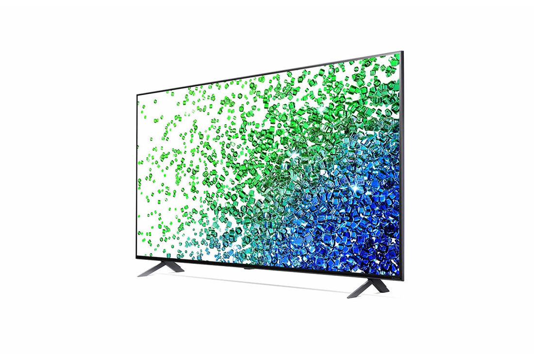 50NANO80VPA  Téléviseur LG NanoCell de 50 pouces de la série NANO80, doté d’un design Écran de cinéma, Active HDR 4K, de la plateforme WebOS Smart et de la technologie AI ThinQ gradation locale